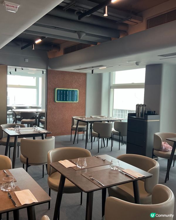 上環午餐推介！飽覽維港靚景🤩！會館叄拾捌！