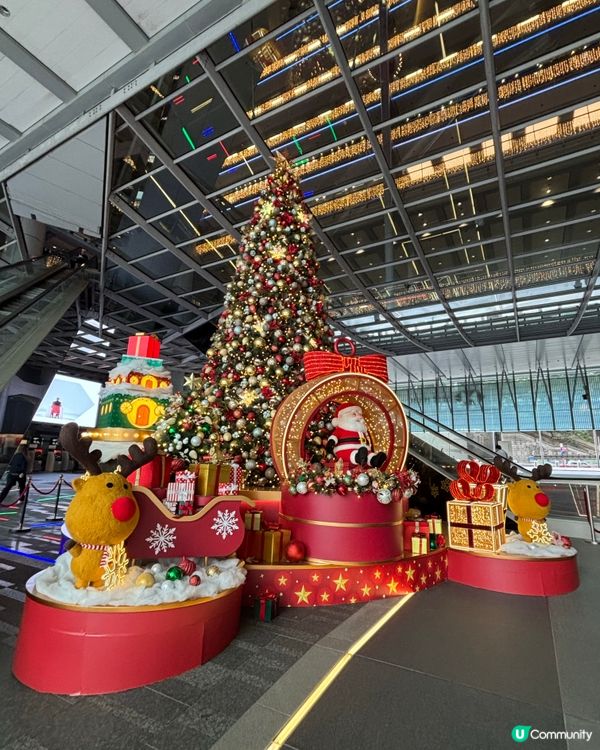 Xmas 2025 - 中環匯豐銀行總行聖誕佈置