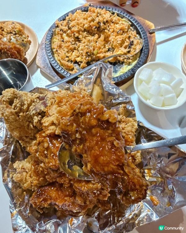 韓國街有驚喜韓國料理| 超邪惡蛋槳熔岩芝士炒飯