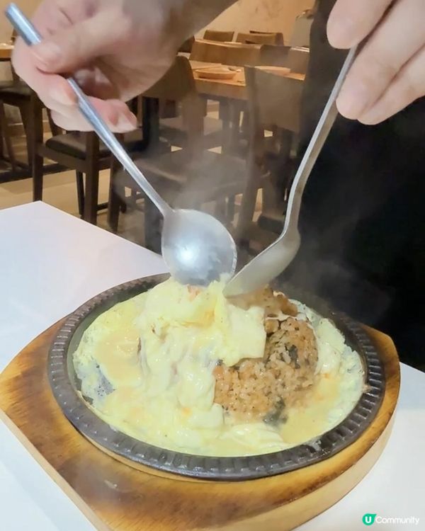 韓國街有驚喜韓國料理| 超邪惡蛋槳熔岩芝士炒飯