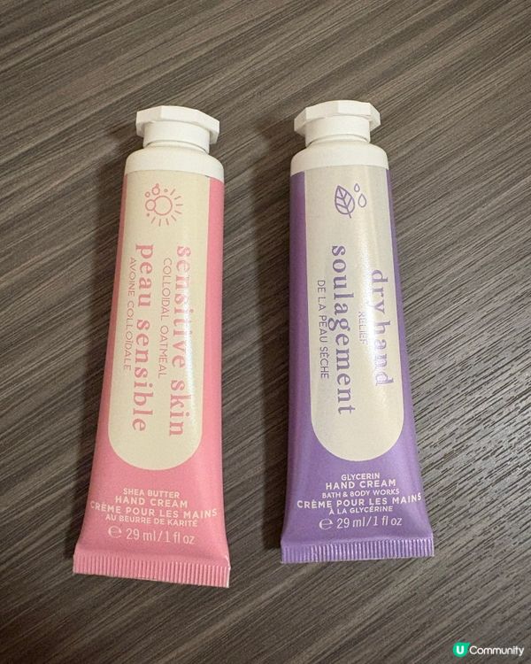 $100/4支超水潤手霜👐性價比超高，真心抵買🤩