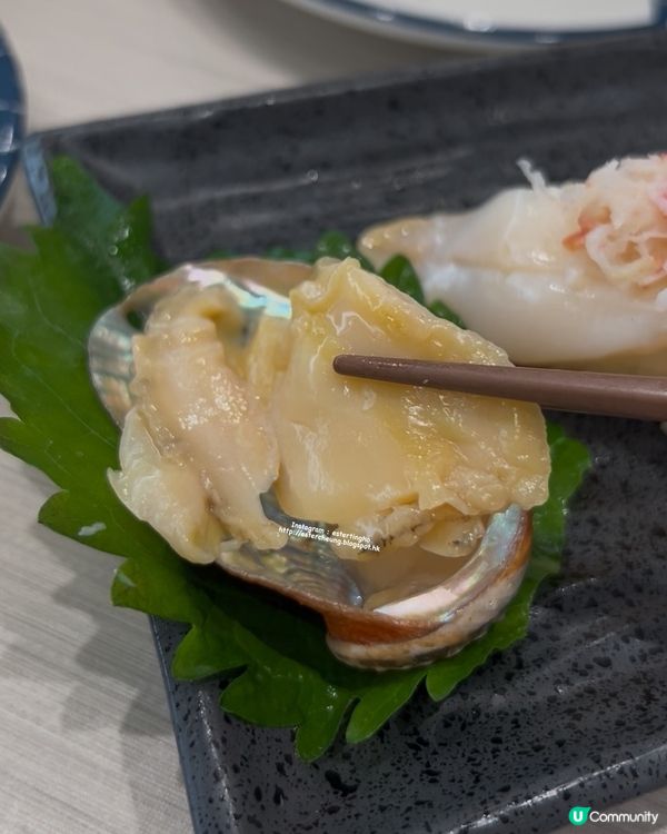 $45 貝類盛宴 💕 食到鮑魚刺身 + 3件貝類壽司