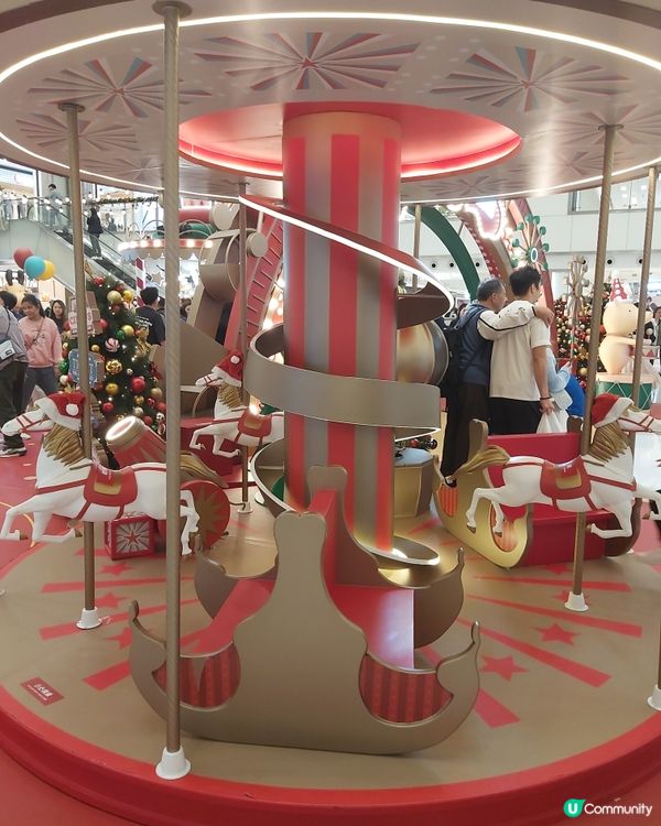 沙田新城市廣場聖誕嘉年華開鑼！❄️ 6米滑梯勁好玩！🥳