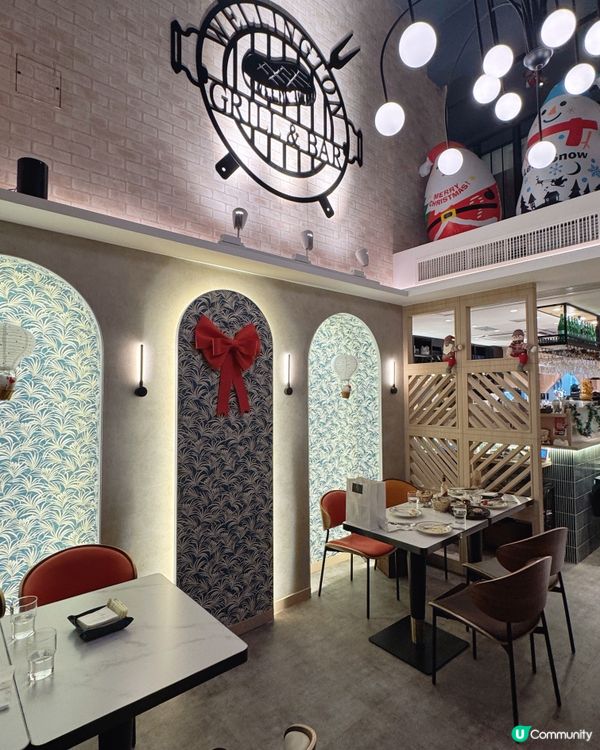 元朗新開西餐。充滿格調 聖誕裝飾超靚！🎄