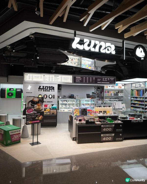 LUNA CAKE x Panda Camera聯乘Cafe登陸銅鑼灣！必換一次性菲林相機/限定炭燒咖啡雙層芝士蛋糕/邪惡芝士蛋糕奶昔