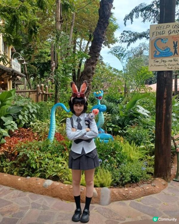 🦊🐰 與優獸大都會2阿力&朱迪合照