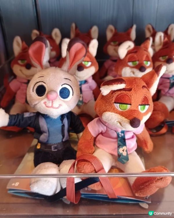 🦊🐰 與優獸大都會2阿力&朱迪合照