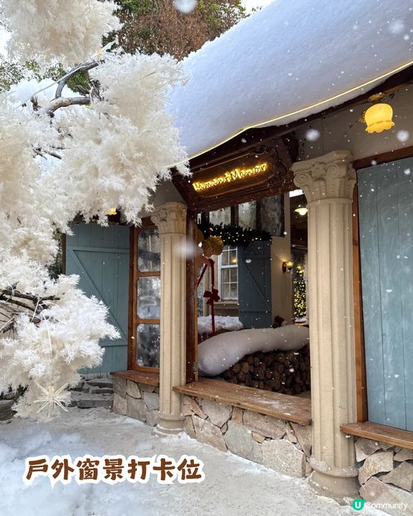 ❄️深圳南山爆紅聖誕雪景Cafe🎄