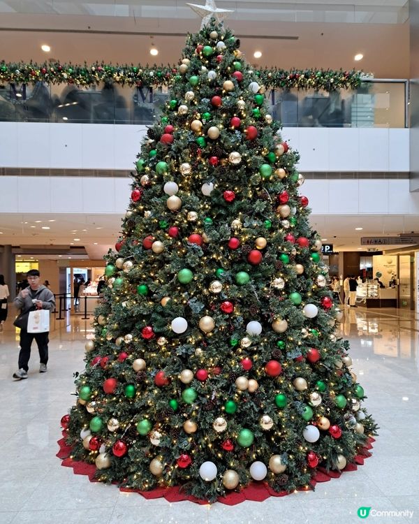 IFC聖誕樹打卡位