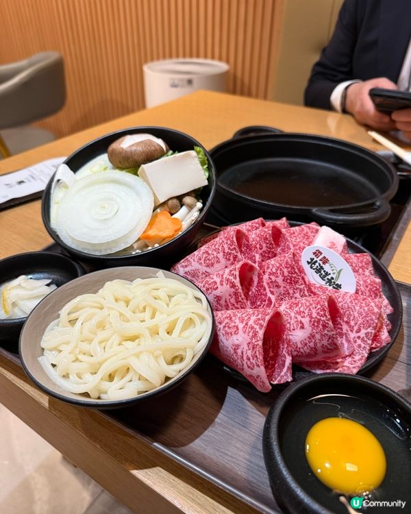 尖咀新開🥩和牛壽喜燒🤤！