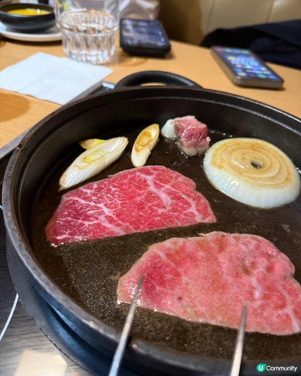 尖咀新開🥩和牛壽喜燒🤤！