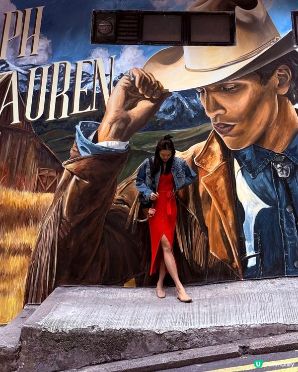 Ralph Lauren 塗鴉牆