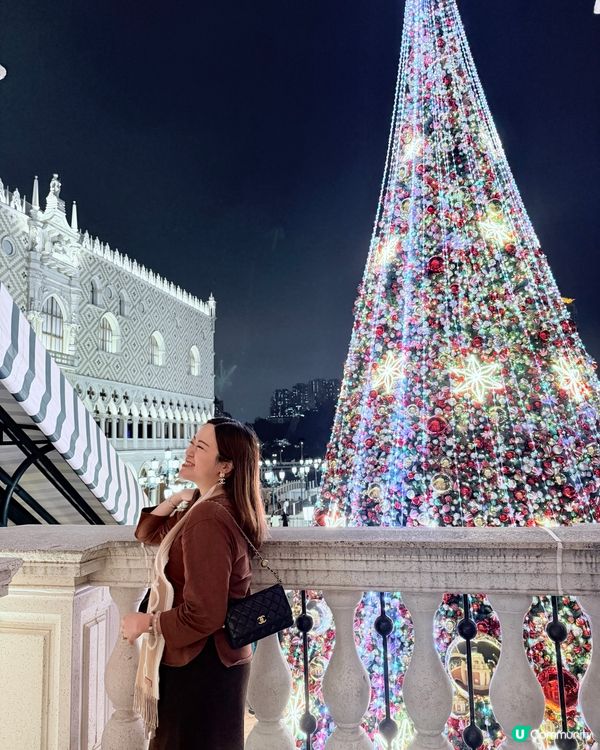 澳門聖誕打卡攻略！威尼斯人🎄✨
