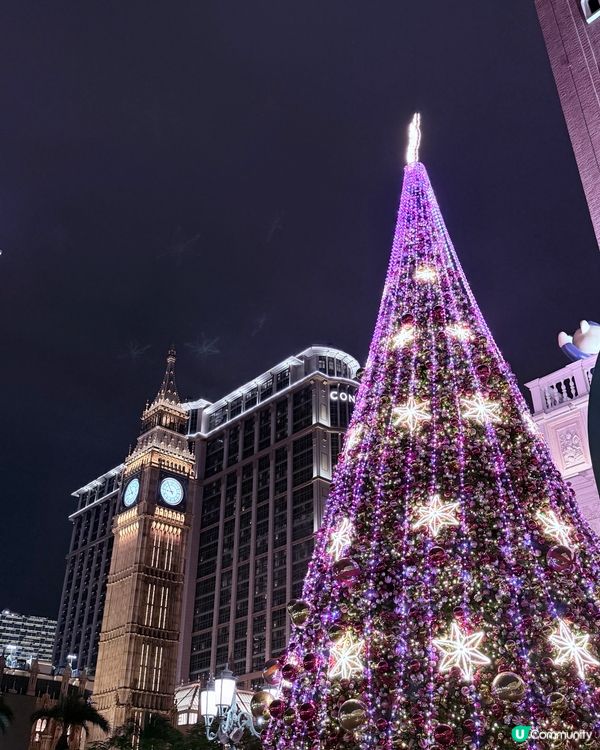 澳門聖誕打卡攻略！威尼斯人🎄✨