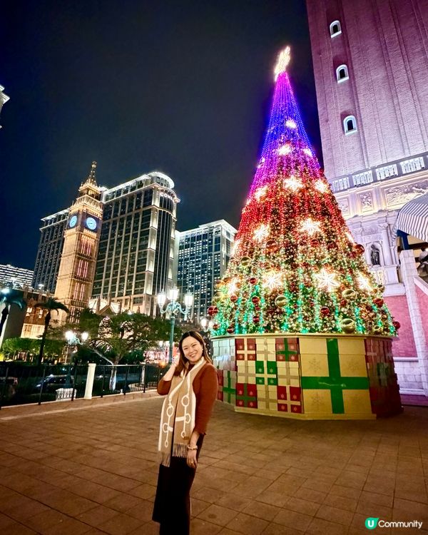 澳門聖誕打卡攻略！威尼斯人🎄✨