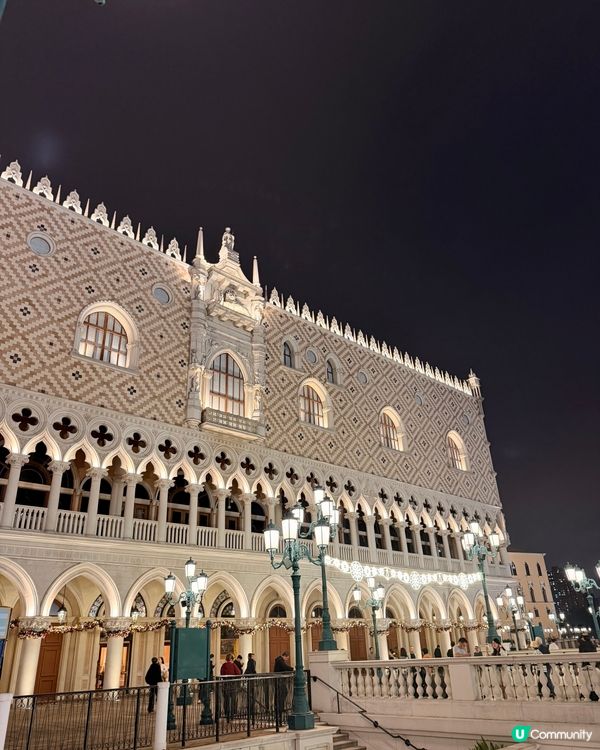 澳門聖誕打卡攻略！威尼斯人🎄✨