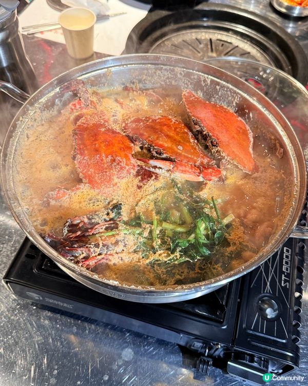 尖咀韓燒新蒲點！牛肋肉蟹膏🤤！ #三岔路口