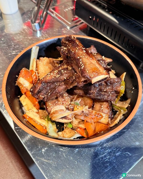 尖咀韓燒新蒲點！牛肋肉蟹膏🤤！ #三岔路口