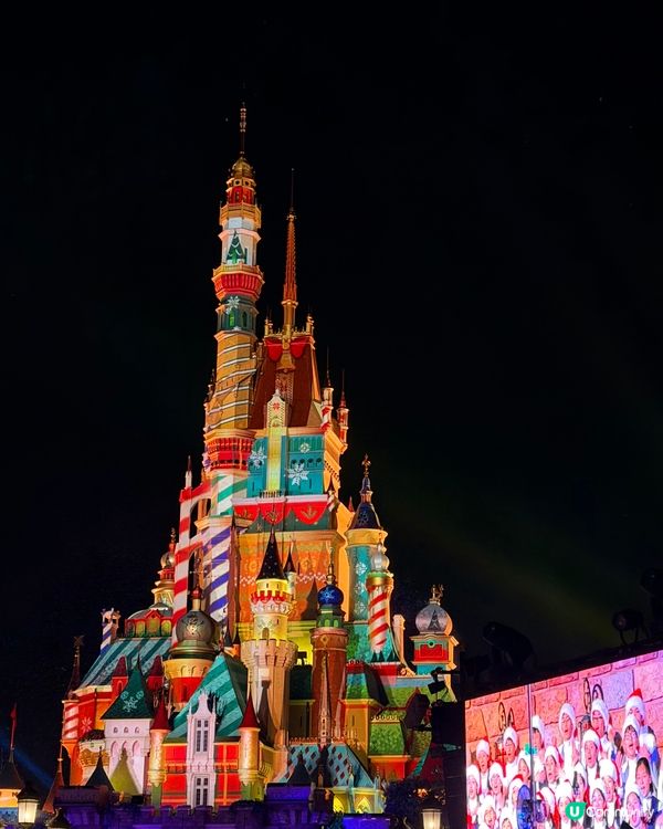 📍香港迪士尼樂園｜奇妙派對點亮聖誕