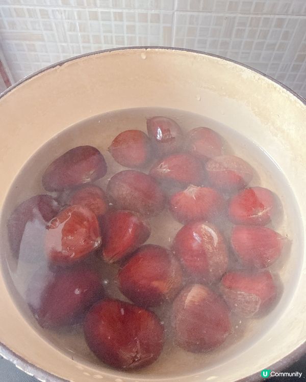 秋日限定！香噴噴烤焗栗子🌰😋 做法超簡單！