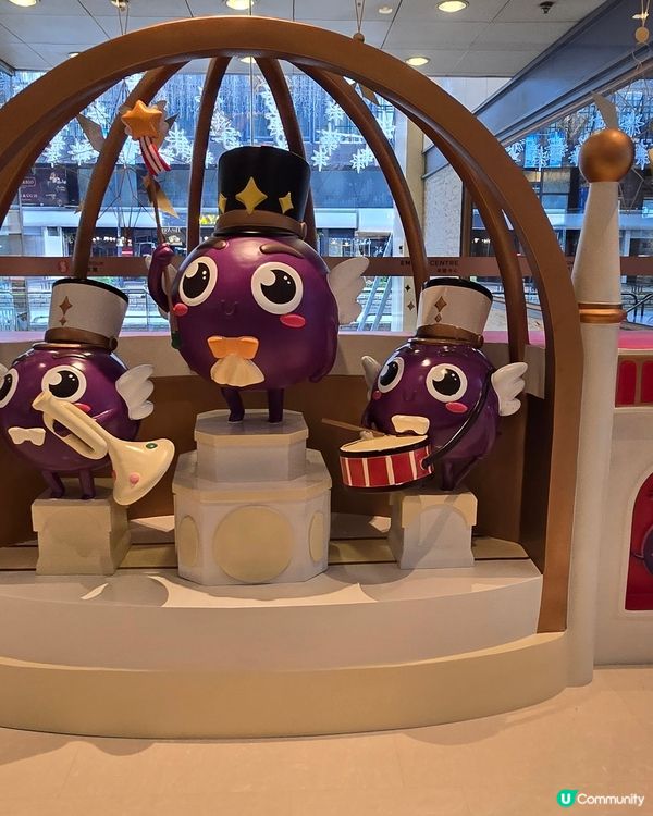 帝國中心同尖沙咀中心嘅燈飾