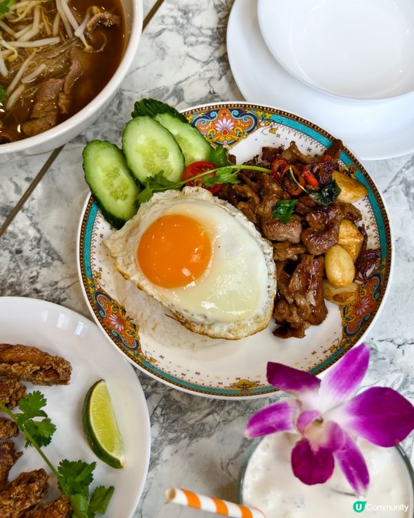 人均約$100的泰式假日午市套餐