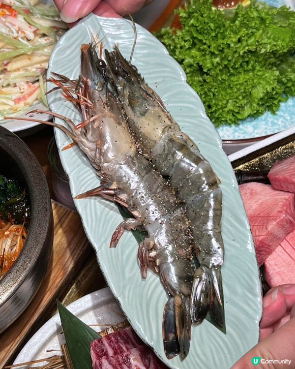 南山烤肉🔥！港人免費送黑虎蝦！😋