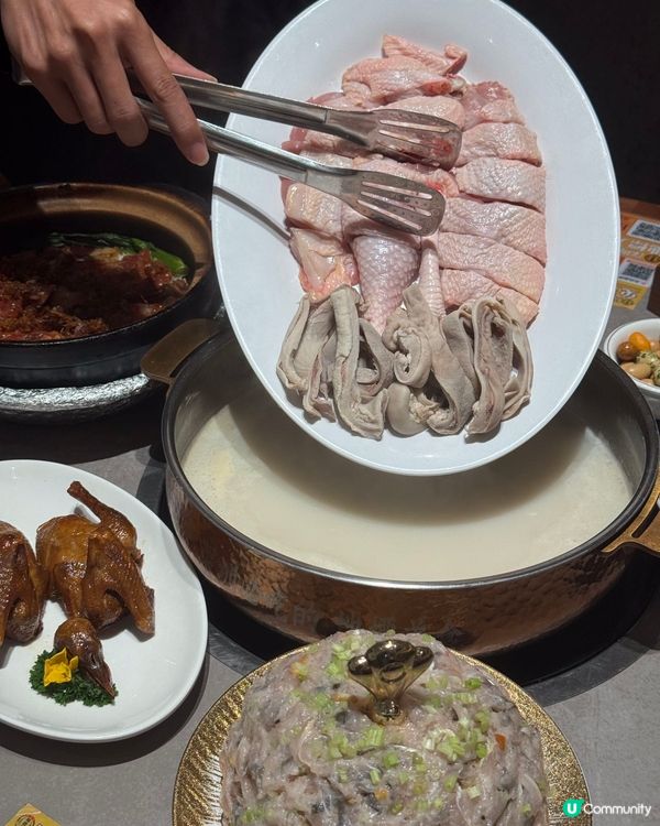 【深圳必食】順德公豬肚雞🤤暖笠笠！