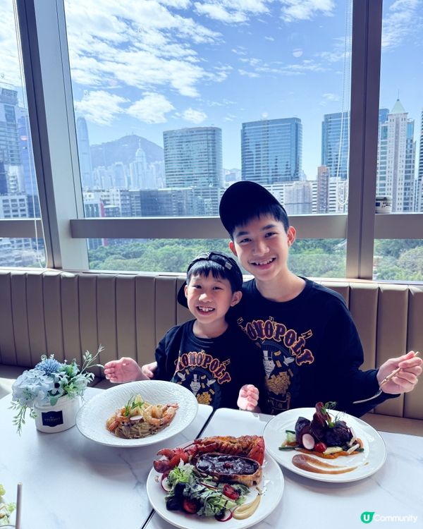 尖沙咀靚景法式點心放題早午餐