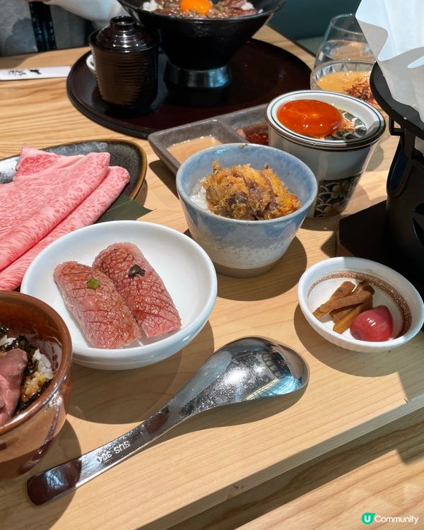 有田牛午餐🤤！靚牛但咬唔開😭！ #食評