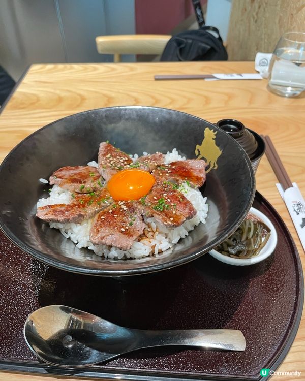 有田牛午餐🤤！靚牛但咬唔開😭！ #食評