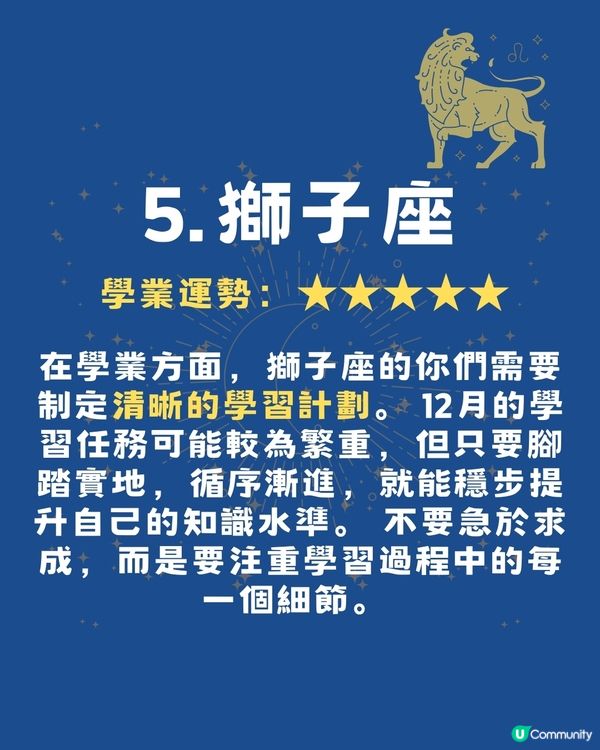 2025年12月12星座事業學業運勢🌟‼️