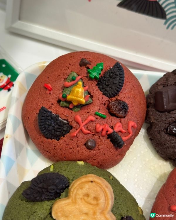 為家人輕鬆整🎄聖誕軟心曲奇🍪😋 無需用打蛋器～