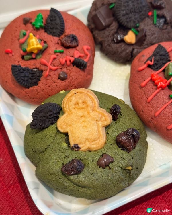 為家人輕鬆整🎄聖誕軟心曲奇🍪😋 無需用打蛋器～