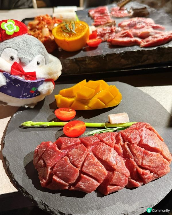 岩洞系燒肉🔥！石板燒肉初體驗🤤