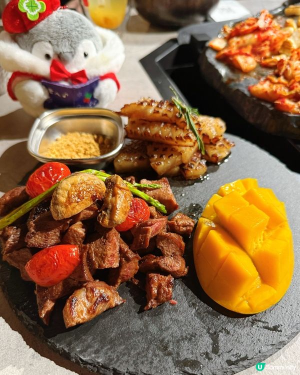 岩洞系燒肉🔥！石板燒肉初體驗🤤