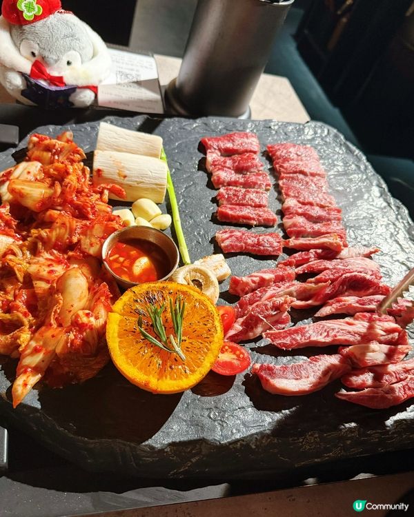 岩洞系燒肉🔥！石板燒肉初體驗🤤