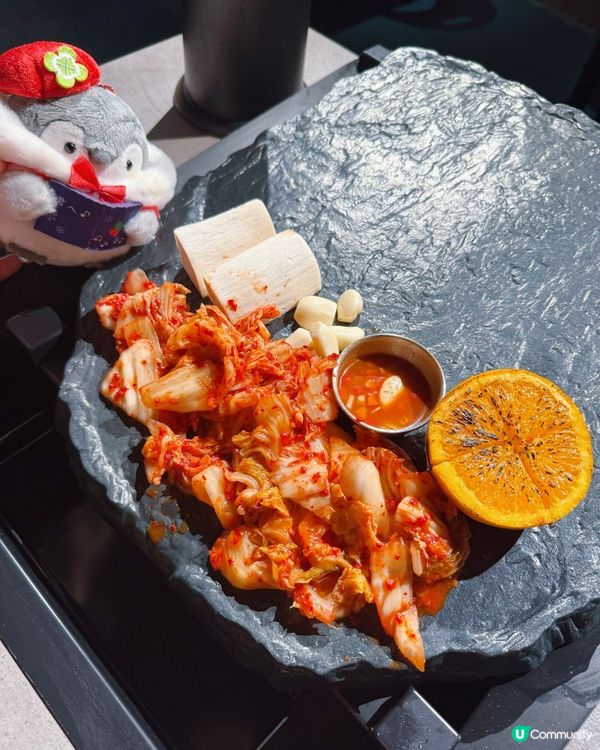 岩洞系燒肉🔥！石板燒肉初體驗🤤