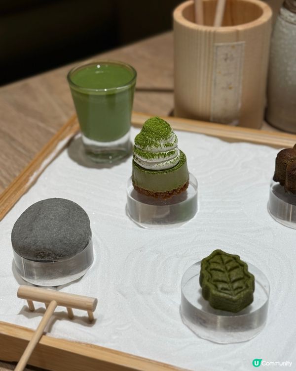 抹茶控必去🍵 枯山水超正！🤤