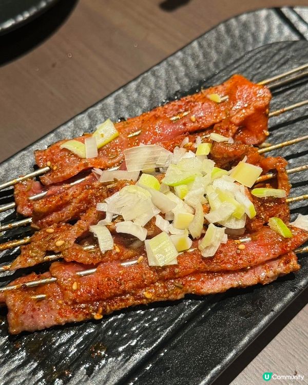 皇庭廣場新開燒烤！🤤 炭火香到爆！🔥