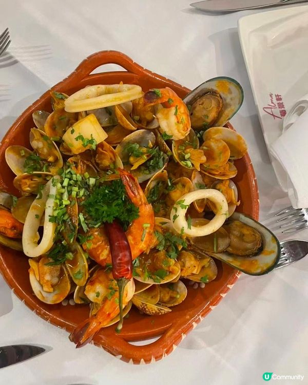 龍蝦濃湯+海鮮飯+烤乳豬🤤澳門葡景軒必食！💯