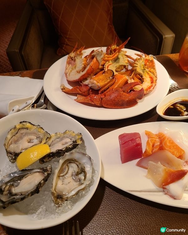 文華東方海鮮自助餐🤤！中環奢華體驗！