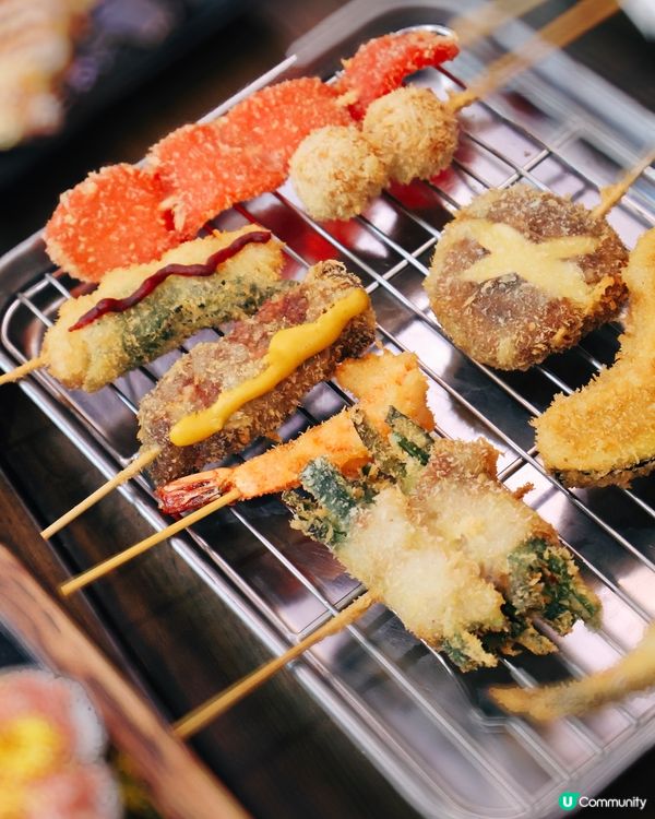 大角咀串揚🔥99蚊10串！日本空運刺身+啤酒買一送一🍻