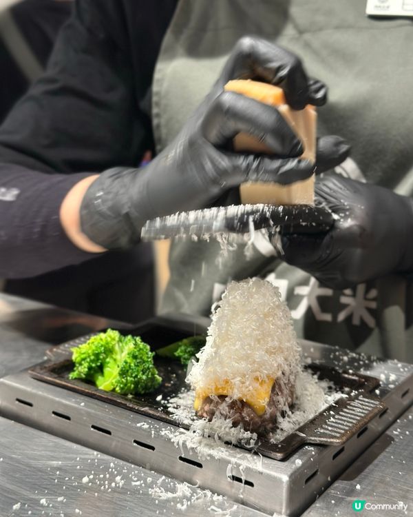 肉肉大米期間限定！忌廉菇菌漢堡🤤！ #沙田美食