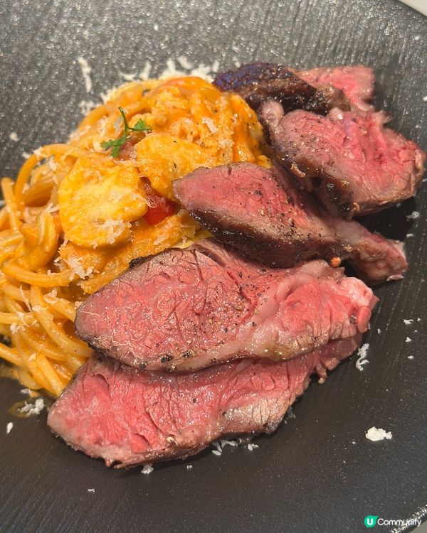 尖沙咀慢煮封門柳意粉🤩打卡水泥風人氣cafe