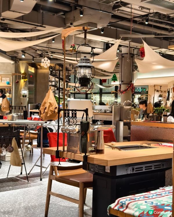 聖誕氣氛滿滿的日式燒肉店