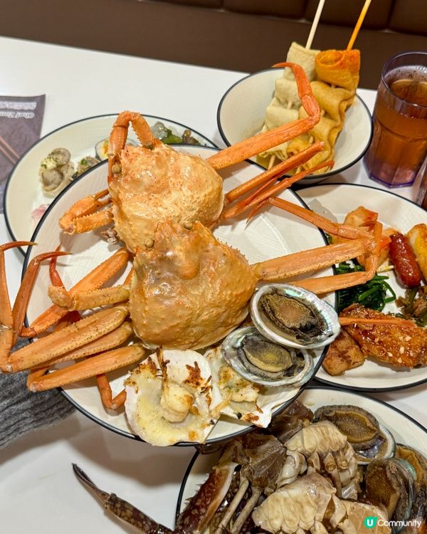 全港首間韓式自助餐🇰🇷任食韓國蒸海鮮、醬油蟹🦀🦐🦪