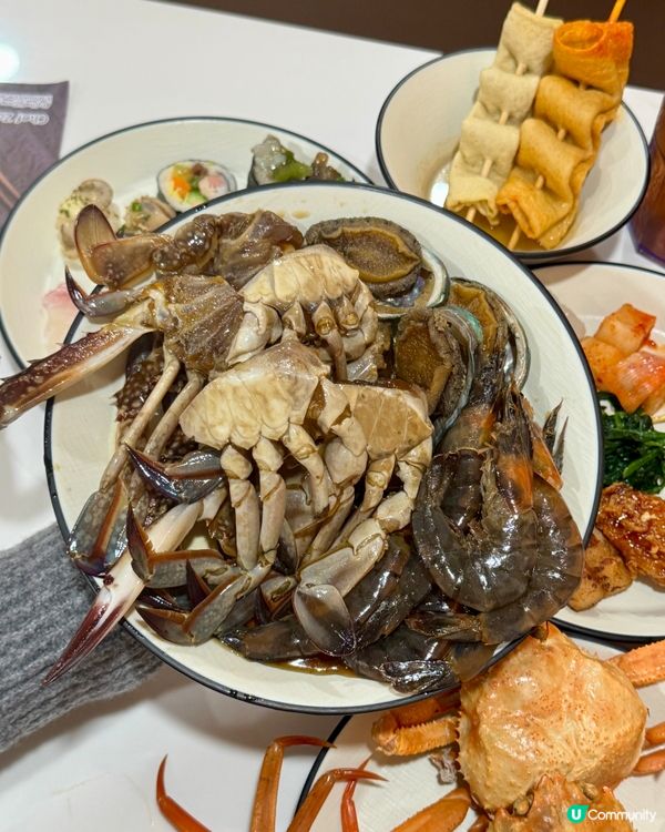 全港首間韓式自助餐🇰🇷任食韓國蒸海鮮、醬油蟹🦀🦐🦪