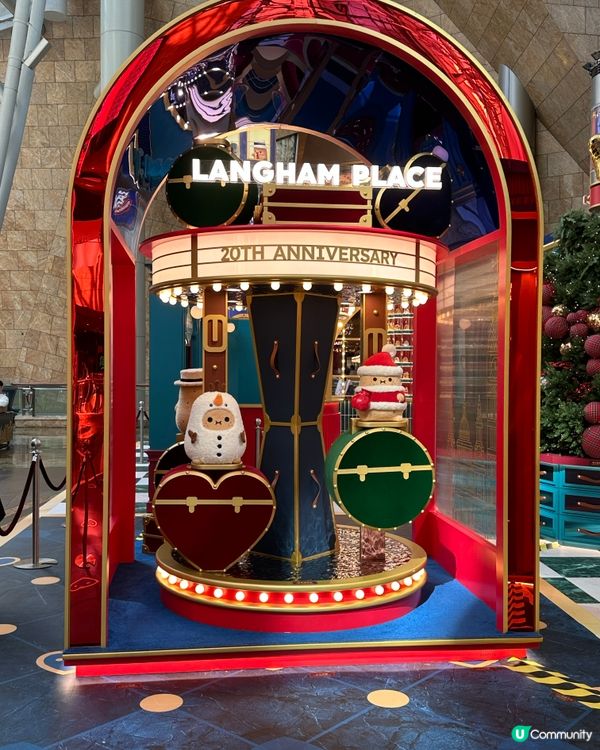 朗豪坊聖誕薯仔家族，打卡必去！📸🎄