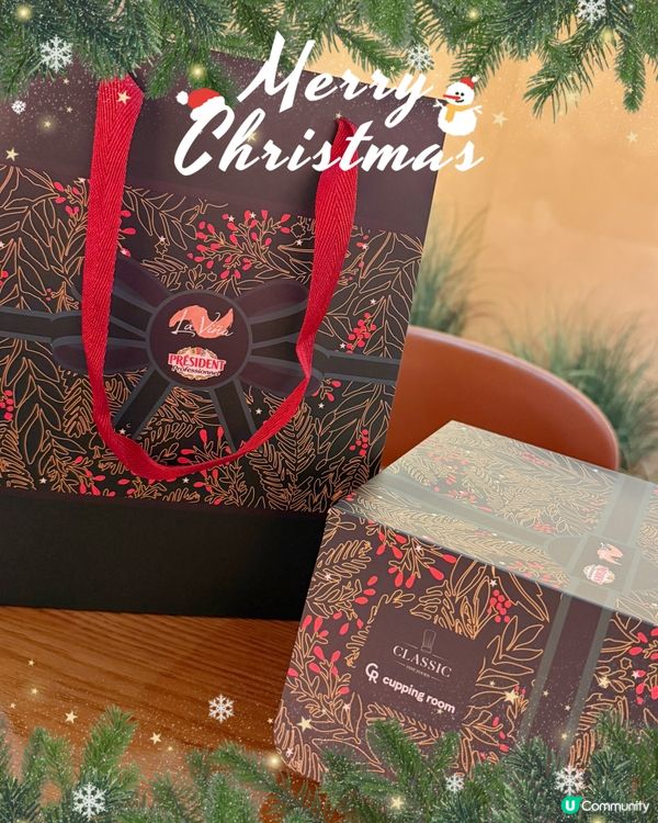 聖誕限定巴斯克蛋糕禮盒！🎄 4款口味等你🤤